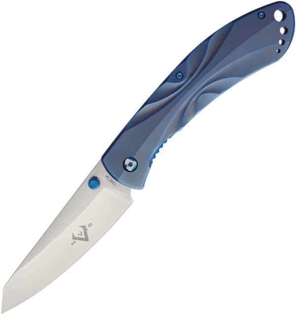 V NIVES Poseidon Linerlock Blue (3.5")