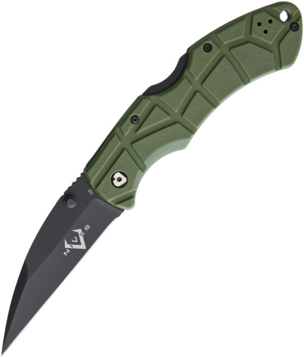 V NIVES Rocky Lockback Green (3.25")