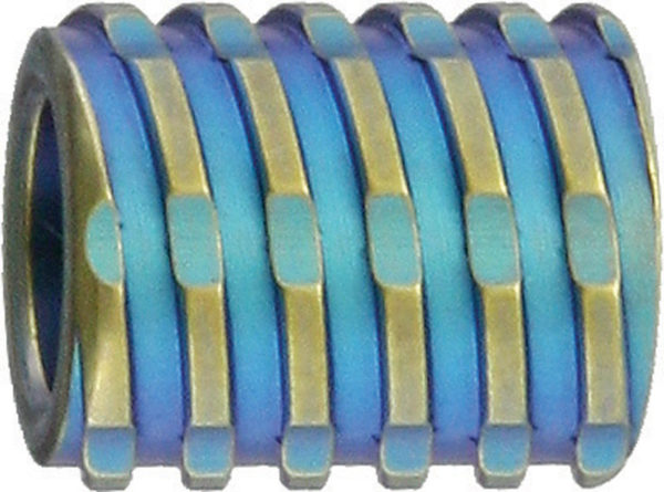 We Knife Co Ltd Titanium Bead Blue