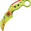 Z-Hunter Karambit A/O Linerlock Yellow (2.88")