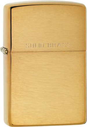 Zippo Solid Brass