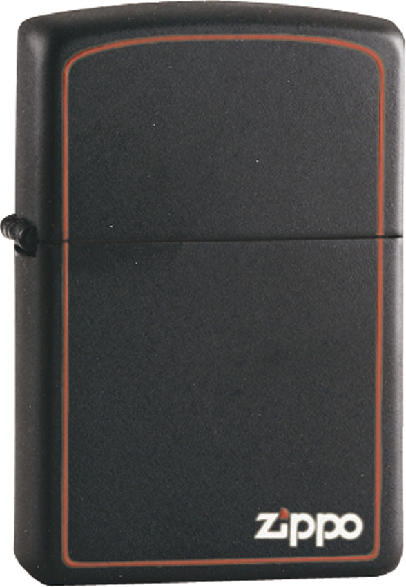 Zippo Classic Black and Red Zippo Classic Black and Red