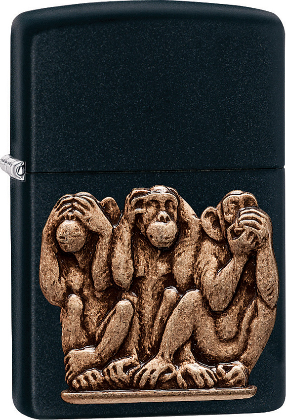 Zippo Three Monkeys