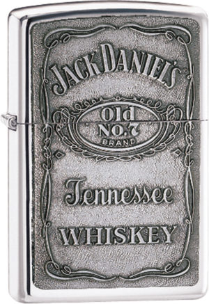 Zippo Jack Daniels Pewter Emblem