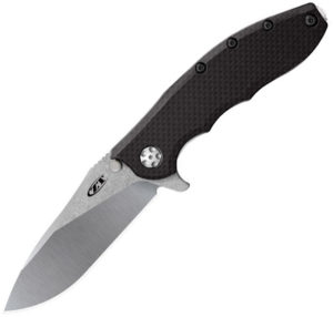 Zero Tolerance Hinderer Slicer Black CF (3.5″)