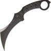 TOPS TAC-TOPS Karambit, TPTAC01RMT, TOPS TAC-TOPS Karambit Hawkbill Micarta Black Knife (Black Stonewash) TPTAC01RMT