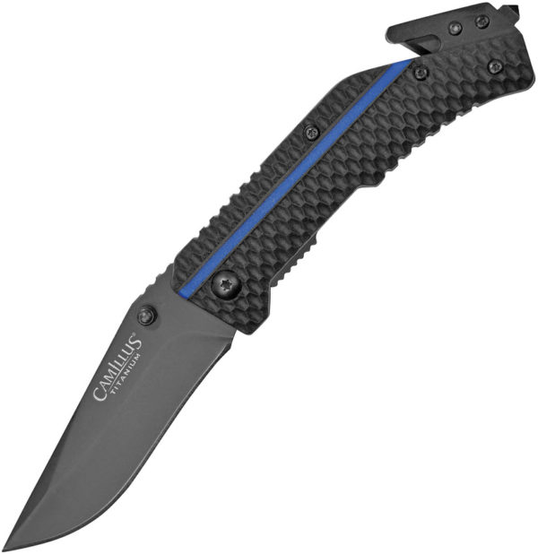 Camillus Thin Blue Line Linerlock A/O (3.25")