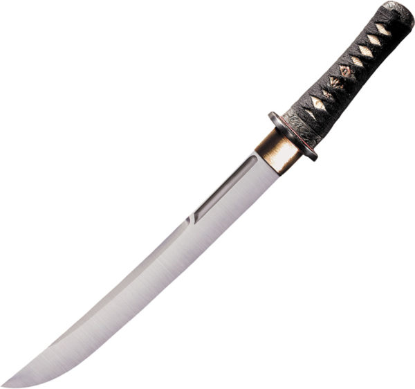 Cold Steel Warrior Series O, CS 88BT, Cold Steel Warrior Series O Rayskin Iron Cord Black Sword (Satin) CS 88BT