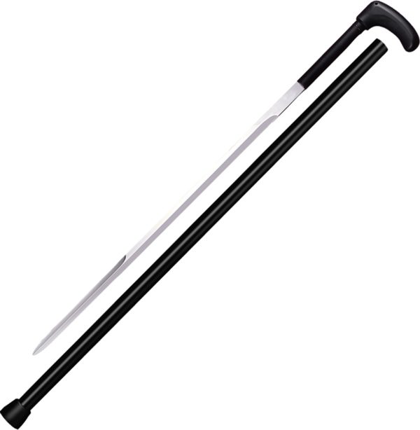 Cold Steel Heavy Duty Cane, CS 88SCFD, Cold Steel Heavy Duty Cane Grivory Black Sword (Satin) CS 88SCFD