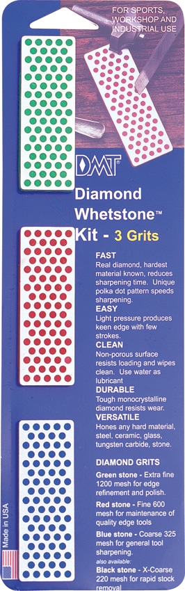 DMT Diamond Whetstone Kit