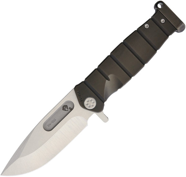Medford USMC FF , Medford USMC FF Framelock Knife , Medford USMC FF Framelock Knife Black (4")