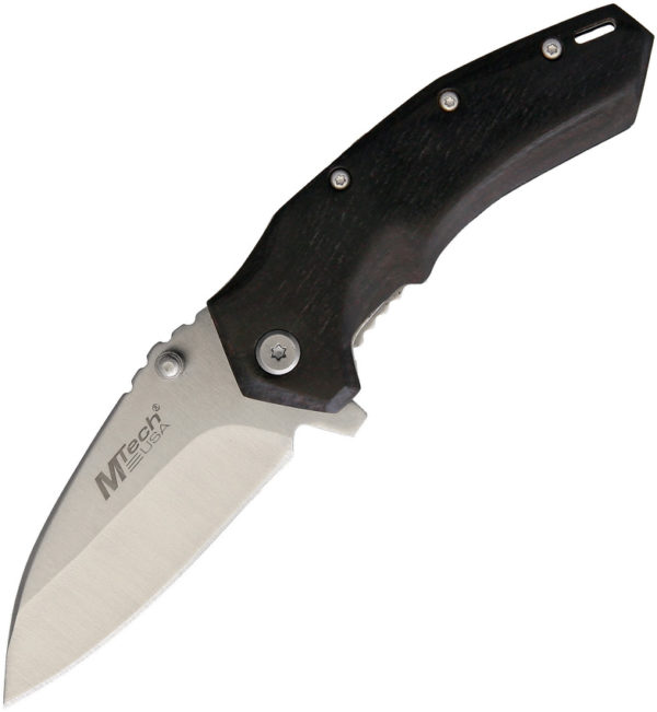 MTech Linerlock A/O Knife Black (2.63")