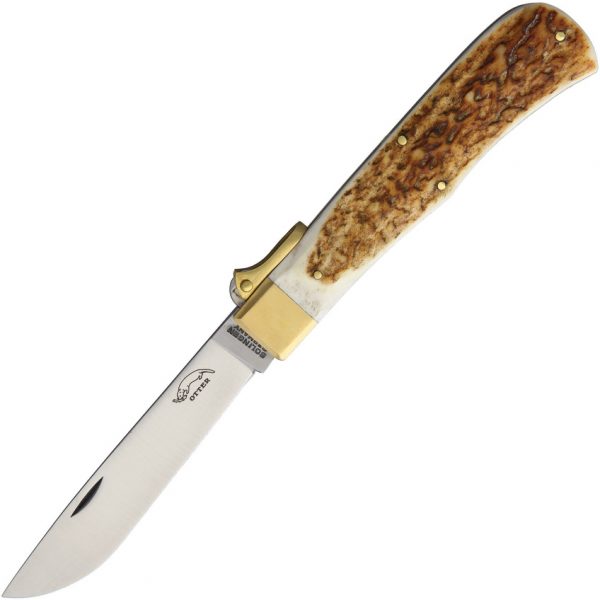 OTTER-Messer Safety Knife Stag (3.5″)