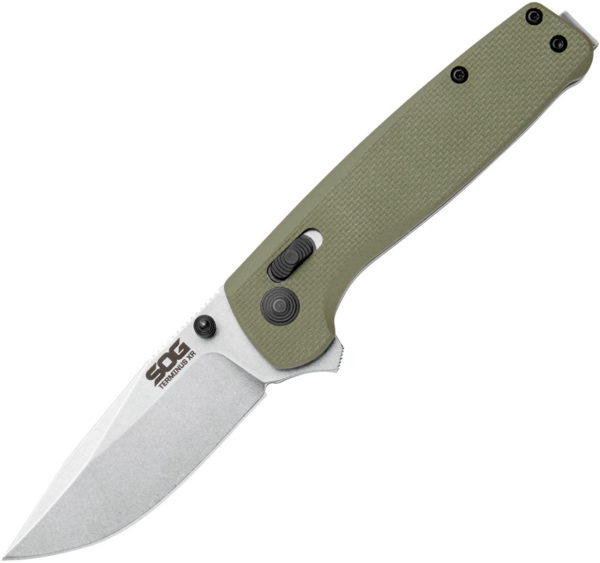 SOG Terminus XR ,SOG Terminus XR OD Green Knife (3")