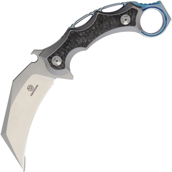Defcon Jungle Knife Gray (3")