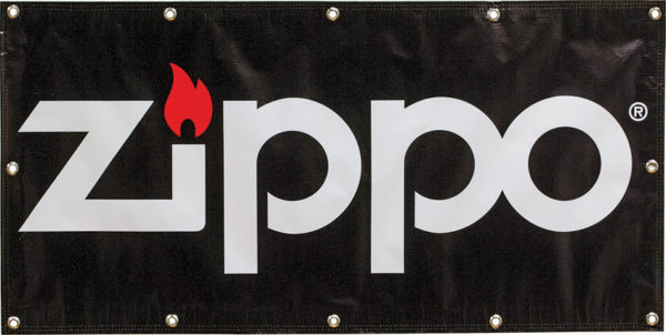 Zippo Vinyl Banner