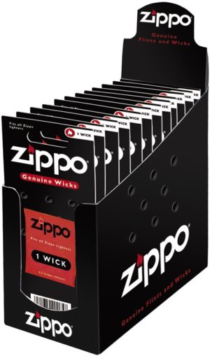 Zippo Wicks Countertop Display 24