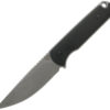 Ferrum Forge Knife Works Lackey Fixed Blade Black (2.88")