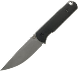 Ferrum Forge Knife Works Lackey Fixed Blade Black (2.88″)