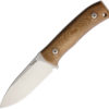 LionSTEEL M4 Fixed Blade Natural Canvas (3.75")