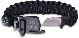 Outdoor Edge ParaSpark Bracelet Black Large