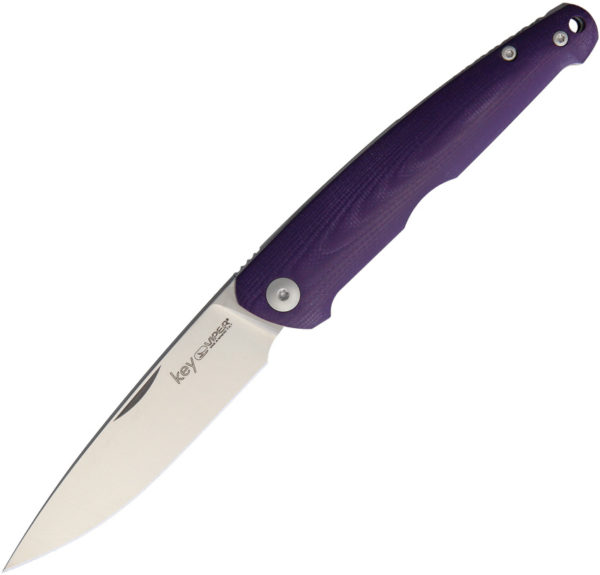 Viper Key Slip Joint Purple G10 (3″)