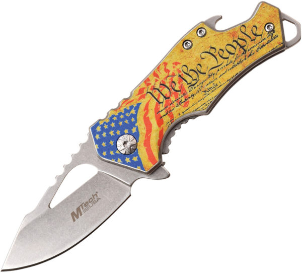 MTech Framelock A/O Knife , MTech Framelock A/O Knife Stonewash (2.25")