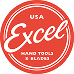 Excel Blades Straight Point Tweezers Black