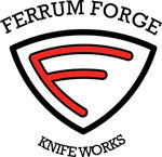 Ferrum Forge Knife Works Lackey XL Fixed Blade Black (4.5")