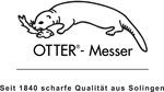 OTTER-Messer Large Anchor Folder Smoked Oak (3.13")