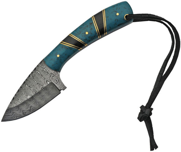 Damascus Hunter Turquoise (3")