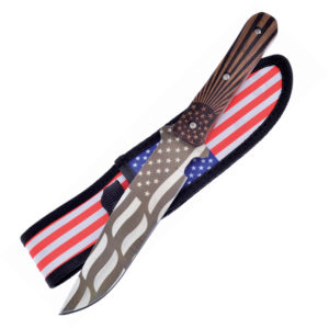 Frost Cutlery American Flag Bowie (6″)