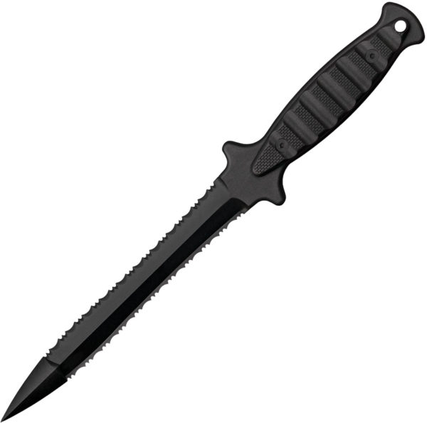 Cold Steel FGX Wasp, CS 92FMA, Cold Steel FGX Wasp Dagger Point Griv-Ex Black Knife (Black Stonewash,Serr) CS 92FMA
