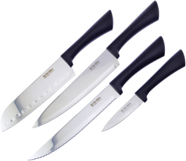 Hen & Rooster Int Kitchen Set Black ABS
