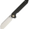 CJRB Rampart Linerlock CF (3.5")
