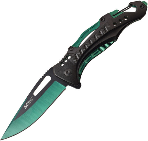 MTech Linerlock A/O, MTech Linerlock A/O Knife Green (3.5")