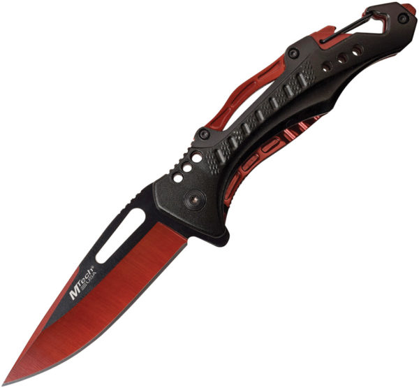 MTech Linerlock A/O, MTech Linerlock A/O Knife Red (3.5")