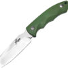 Roper Knives Razor Fixed Blade Green (3")