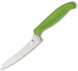 Spyderco Z-Cut Kitchen Knife Green (4.5″)