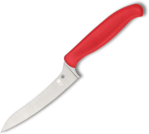Spyderco Z-Cut Kitchen Knife Red (4.5")