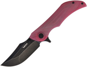 VDK Knives Talisman Linerlock Red Jade (3.25″)