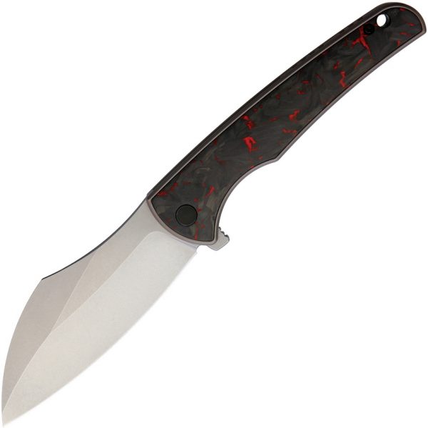 VDK Knives Vice Linerlock Red CF (4")