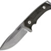 WOOX Rock 62 , WOOX Rock 62 Fixed Blade Black, WOOX Rock 62 Fixed Blade Black Micarta (4.25")