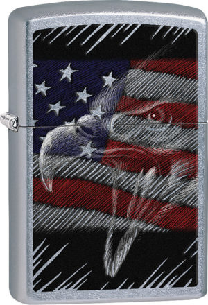 Zippo Eagle/Flag Lighter