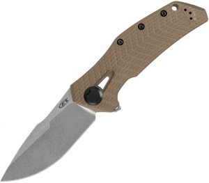 Zero Tolerance KVT Framelock Tan (3.75″)