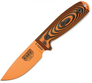 ESEE 3 3D G10 handle Fixed Blade (3.88″Orange )