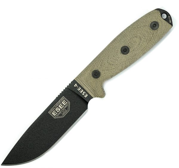 ESEE Model 4 3D Fixed Blade Canvas (4.5") ESEE Model 4 3D Fixed Blade Canvas (4.5")