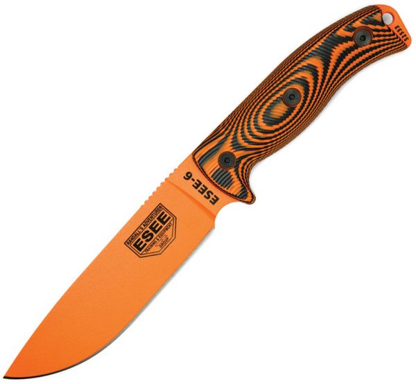 ESEE Model 6 Fixed Blade Orange (5.25")