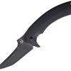 Fox Geco Framelock , Fox Geco Framelock Knife Black G10,Fox Geco Framelock Knife Black G10 (3.25")