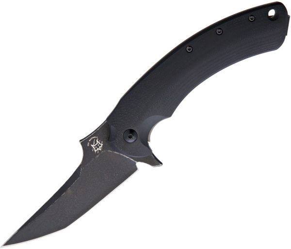 Fox Geco Framelock , Fox Geco Framelock Knife Black G10,Fox Geco Framelock Knife Black G10 (3.25")